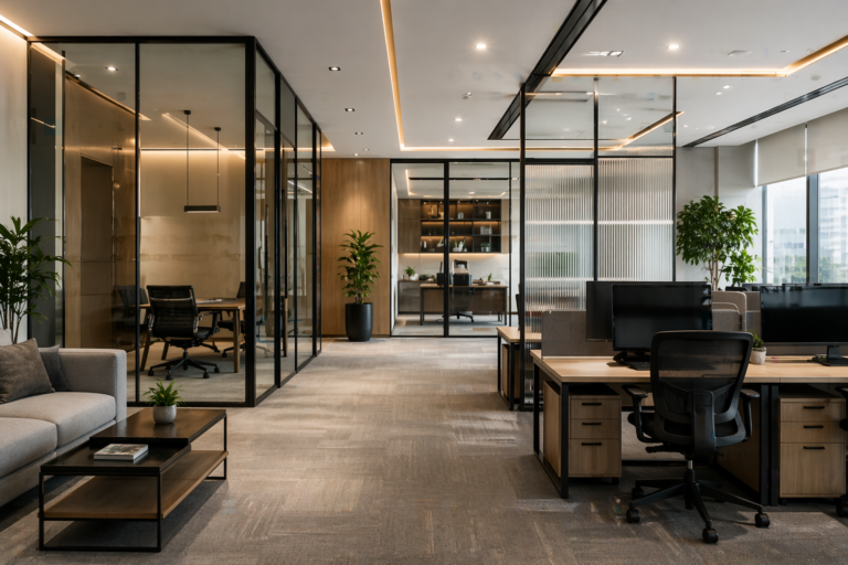 Office Interior Solutions for Productivity & Style | Modern Commercial Spaces